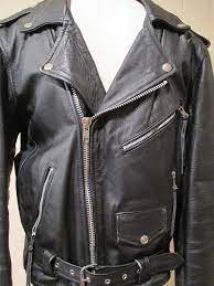 L Modes Mens Size 40 Real Leather Classic Leather Motorcycle Jacket Coat Black Classic Leather Black Coat Leather Motorcycle Jacket