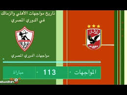 تاريخ مواجهات الأهلي والزمالك في الدوري المصري Youtube