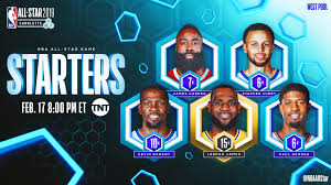 Шоу the starters за 26 мая. Nbaallstar On Twitter The Western Conference Nbaallstar Starters Pool Kingjames Jharden13 Stephencurry30 Yg Trece Kdtrey5 Nbaallstar Https T Co Aptjh6rqyf