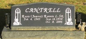 Ronnie Lynn Cantrell Sr. (1950-2006)
