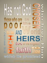 James 2 5 Rich In Faith Beige Faith Scripture Quotes Bible Prayers For Him