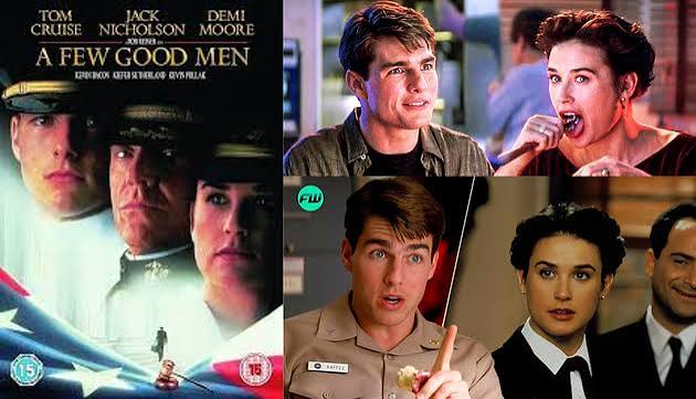 A Few Good Men (1992) Movie Review NO SPOILERS: Jack Nicholson, Tom Cruise,  Demi Moore, Kevin Bacon, Kiefer Sutherland, Kevin Pollak, Cuba Gooding, Jr.  | by Jays Geronca | Medium