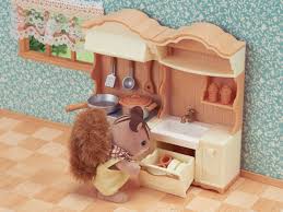 Cabico reveals the distinctive character of the most creative designs through impeccable fabrication and workmanship, making it the brand that sets the standard. Kitchen Play Set Calico Critters