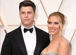 Congratulations to scarlett johansson and colin jost ! Ybf2nvx B88nmm