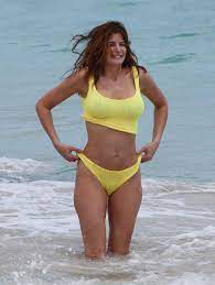 Stephanie Seymour Yellow Seethrough Bikini | MOTHERLESS.COM ™