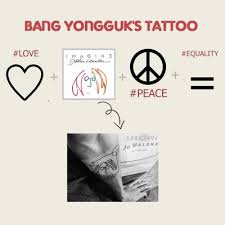Her other tattoo that is also widely known is actually her instagram profile picture! Yongguk S Tattoo Meaning Wow Bap Yongguk Bangyongguk Kpop Tattoos With Meaning Musician Tattoo Tattoos