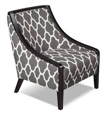 Make Your Living Space Stand Out With This Smart Daphne Accent Chair Grey And Cream Patterned Fabr Fabric Accent Chair Upholstered Accent Chairs Accent Chairs