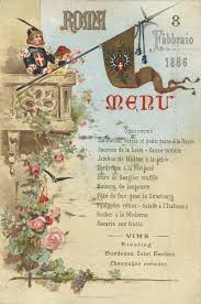 Pin On Vintage Menus