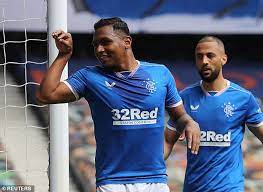 Kemar roofe nets twice as steven gerrard's champions beat their old firm rivals for the fourth time this season to remain on course for undefeated premiership campaign and 100. Zkcr89quw3vfxm