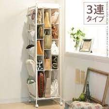 バッグ収納方法 100均やニトリ 無印などクローゼットにもおしゃれアイテムを活用 lansfactory クローゼット 収納 収納 クローゼット