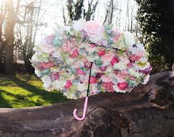 Pink Pagoda Floral Umbrella Wedding Bridal Photography Runway Decor Accessories Window Shop Display Umbrella Decorations Floral Umbrellas Umbrella Wedding