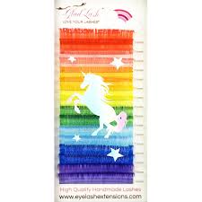 The eyelashes are made from 300gsm non shed glitter these gorgeous glitter sparkly eyelashes are the perfect finishing touch to your unicorn cake! Unknown Rainbow Unicorn Eyelash Extensions Walmart Com Walmart Com