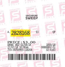 How To Play Singapore Sweep Singapore Pools