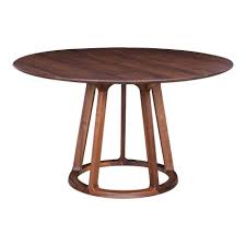Aldo Round Walnut Dining Table In 2020 Round Dining Table Mid Century Style Dining Table Round Dining