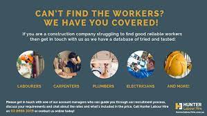 Hot Labour Hire Jobs In Sydney This Month Hunter Labour Hire Jobs Hiring Construction Jobs Job