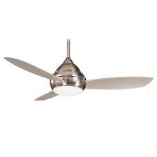 The contemporary minka aire ceiling fans are a different mixture of function, form as well as design. Concept I Ceiling Fan By Minka Aire Fans F517 Bn Brushed Nickel Contemporary W Light