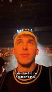 Katy Perry Flying Concert behind Me