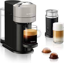 Coffee machine nespresso vertuo next with aeroccino 4 buttons. Amazon De Krups Xn911b Nespresso Vertuo Next Kaffeekapselmaschine Aeroccino Milchaufschaumer 1 7 L Wassertank Kapselerkennung Durch Barcode 5 Tassengrossen Aus 54 Recyceltem Kunststoff Light Grey
