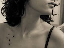 Interesting Place For A Tatoo Girly Tattoos Black Bird Tattoo Tattoos