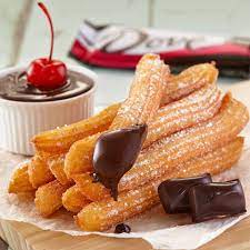 Crispy Churros With Dove Chocolate Dip