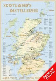 The rectangular selector on the minimap indicates the part of the map that is currently visible; Rudiger Jorg Hirst Whisky Distilleries Scotland Poster 70x100cm Premium Edition Diverse Jpc