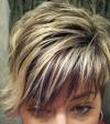 Pixie Blonde Hair With Lowlights