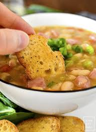 Ham And Bean Soup Iowa Girl Eats Recipe In 2020 Ham And Bean Soup Bean Soup Ham And Beans