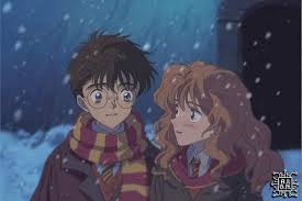 Harry Potter reimagined as a 90s Anime style Studio Ghibli and it's just ✨  magical ✨