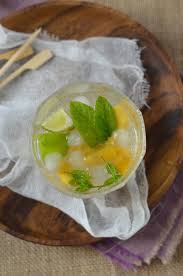 Mojito A La Mangue Sans Alcool Ou Avec Recette Tangerine Zest Recette En 2020 Mojito A La Mangue Mojito Meilleures Recettes Saines
