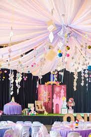 Place tea light candles on the ground and tables. Sweet Fairytale Princess Birthday Party Kara S Party Ideas Fairytale Party Decorations Fairy Birthday Party Fairytale Birthday Party