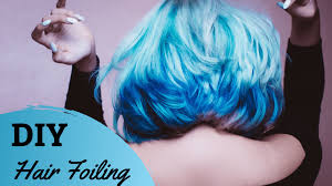 A couple of tips about color placement: How To Highlight And Colour Your Hair At Home Using Foils Bellatory