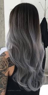 Black And Silver Ombre 36 Gray Silver Ombre Hair Color Ideas For Attention Grabbing Gals Gray Silver Ombre Hair Color Ash Ombre Ombre Ash Hair Color Ombre Hair Color Grey Ombre Hair