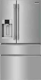 Maybe you would like to learn more about one of these? Frigidaire Prmc2285af 36 Inch Counter Depth 4 Door French Door Refrigerator With 21 8 Cu Ft Capacity Custom Flex Temp Drawer Spacewise Organization Crispseal Crispers Door Temperature Alarms Sabbath Mode And Energy Star Certified