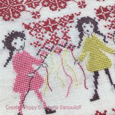 We design our patterns using 14 count aida cloth and stitch using 2 strands of dmc. Https Www Creativepoppypatterns Com Perrette Samouiloff Tangled Cross Stitch Xml 253 3780 Html 2021 04 25 Daily 1 0 Https Www Creativepoppypatterns Com Images Imagecache Fiche Article Perrette Samouiloff All Tangled Up Cross Stitch Jpg Yes Https