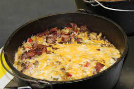 Mountain Man Dutch Oven Breakfast 50 Campfires Recipe Camping Recipes Breakfast Dutch Oven Breakfast Mountain Man Breakfast