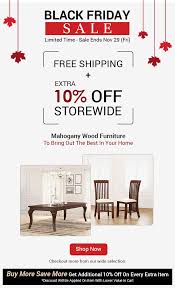 Black Friday Sale Rustic Dining Table Set Wood Furniture Solid Wood Furniture