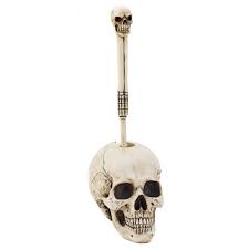 Gothic bathroom sign,bathroom decor ideas,gothic decor,gothic sign,skulls signs,home décor,gothic bathroom,bath decor,door sign,gothic gifts. Toilet Brush Holder Skull Skeleton Wc Gothic Bathroom Decor Brush With Death Bath Home Garden