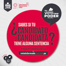 Elección dela ingeniera cip 2021. Voto Informado La Informacion Nos Da Poder Averigua Facebook