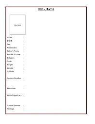 Download Resume Free Resume Templates Beautiful Resume Format Resume Templates Lovely Marria Biodata Format Biodata Format Download Resume Format Free Download