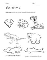 Letter D Worksheets Preschool Alphabet Printables Letter D Worksheet Preschool Alphabet Printables Kindergarten Worksheets Printable