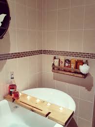 Bath Buddy With Matching Bathroom Storage Shelf Standard Sizes Available Or Bespoke Sizes Made To Order Bottle Storage Small Bathroom Shelves Bathroom Rack