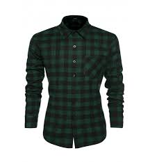 Coofandy Mens Casual Plaid Shirt Slim Fit T Shirts Rtlnkzzii