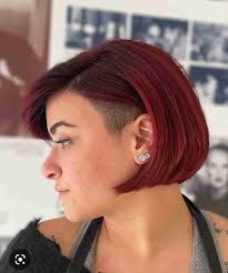 My hair has way too many lengths and dead ends. Was trying to do an a line  bob. It won't work but I'll try it again later. The sides are uneven and