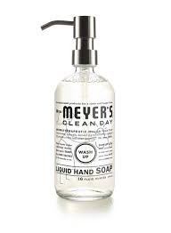 Glass Hand Soap Bottle Meyers Soap Liquid Hand Soap Mrs Meyers Soap