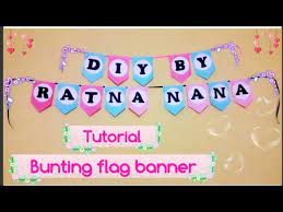 Berisi informasi lengkap cara membuat bunga dari kertas mulai karton, kado, origami, karton, kardus, hias, lipat, koran bentuk tulip, mawar, sakura, gambar. Tutorial Membuat Bunting Flag Banner Mudah Gampang Easy Diy Youtube