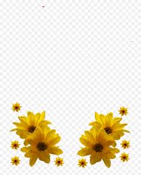 Share the best gifs now >>>. Download Yellow Flowers Frame Png Transparent Uokplrs Hd Birthday Wishes Flower Free Transparent Png Images Pngaaa Com