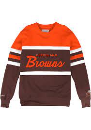 Partners of the nfl, mlb, nba, nhl, mls and ncaa. Mitchell And Ness Cleveland Browns Head Coach Long Sleeve Fashion Sweatshirt Brown