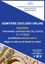 Universitatea bucuresti administrarea afacerilor ultima medie. P Admitere Exclusiv Online La Ase La Programele De Studii Universitare De LicenÈÄ
