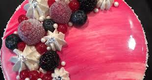 Ingredients Pour Un Moule Silikomart De 18 Cm De Diametre Pour Le Glacage A Faire La Veille 8 Gr De Gelatine 75 Gateaux Et Desserts Fruits Gateau Fruit