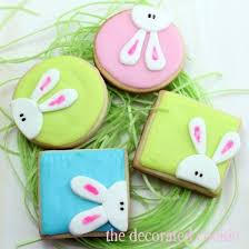 View top rated decorate easter cookies recipes with ratings and reviews. Peeking Bunny Cookies From The Decorated Cookie Easter Bunny Cookies Bunny Cookies Easter Cookies